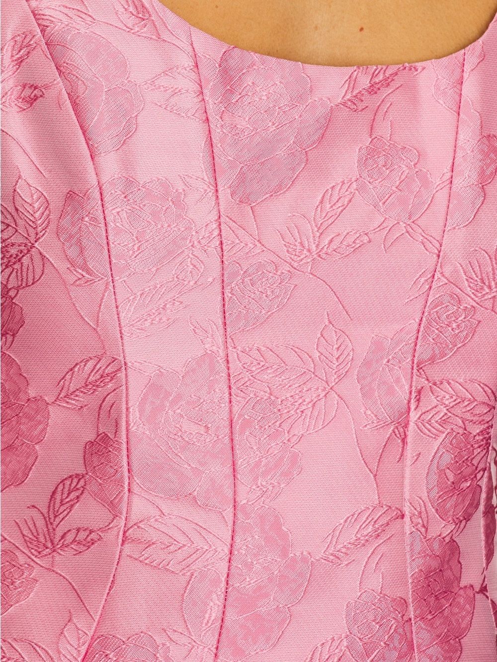 Amanda Uprichard Empire Top in Light Pink sz: Large - Picture 2 of 6